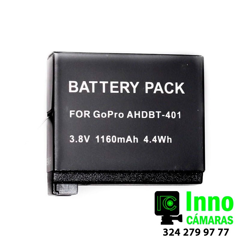 Bateria Genérica GoPro Hero 4 Colombia Medellín tienda de accesorios GoPro 4
