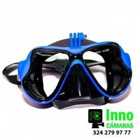 Gafas para cámaras deportivas con anclaje para buceo. Innocamaras Medellin
