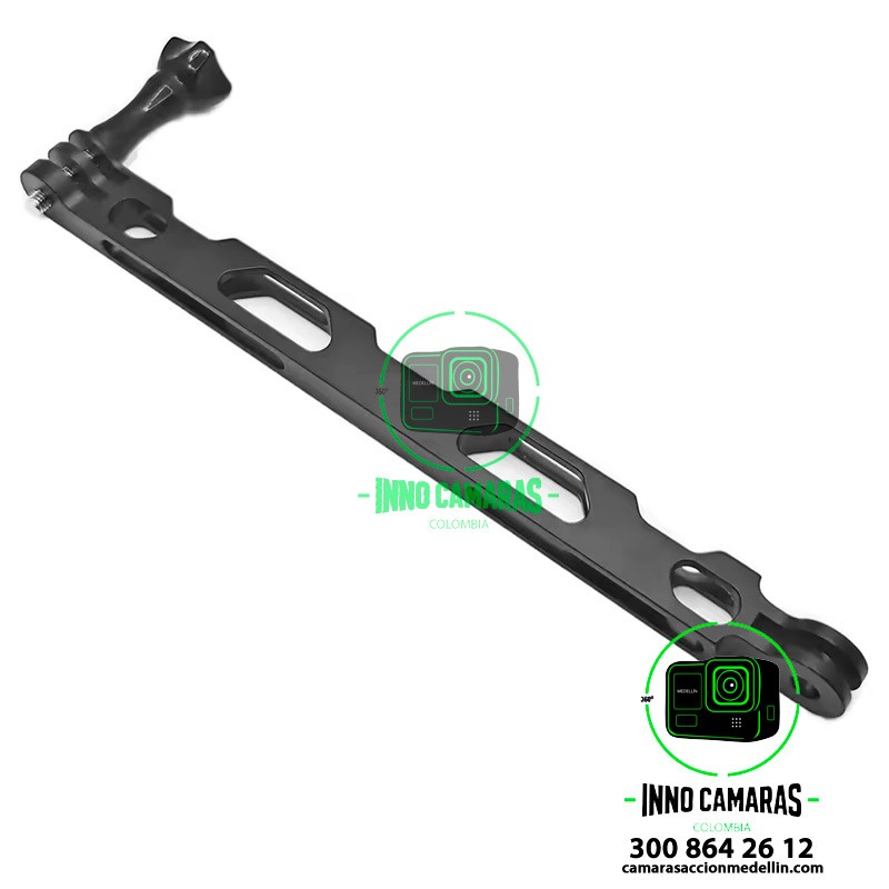 Extensión de aluminio Larga para cámaras GoPro e insta360