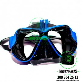 Gafas para cámaras deportivas con anclaje para buceo. Innocamaras Medellin