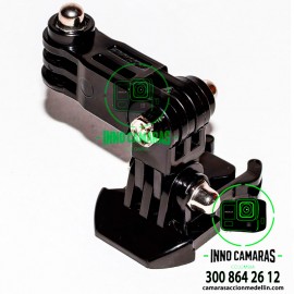 Anclaje en Forma de L para cámara deportiva en lateral