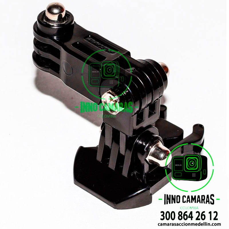 Anclaje en Forma de L para cámara deportiva en lateral