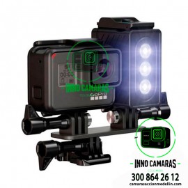 Luz led lateral para Cámaras GoPro